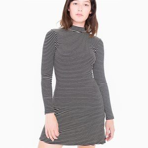 🛑SOLD🛑 American Apparel Ribbed Striped Dress